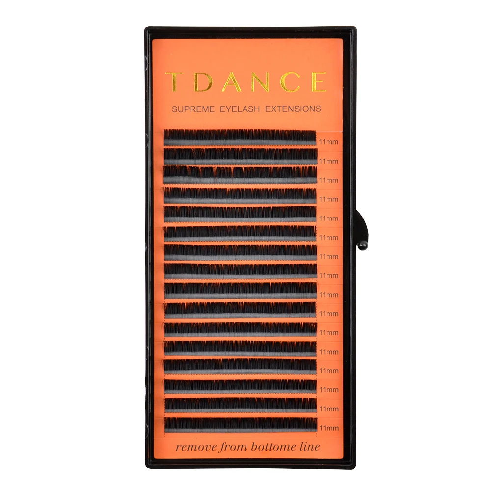 TDANCE 10 шт./лот Индивидуальные ресницы поставки для наращивания профессиональные