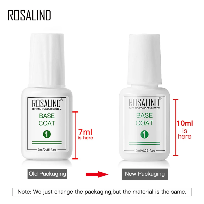 ROSALIND 3 в 1 акриловый порошок для ногтей розовый резной гель наращивания маникюр