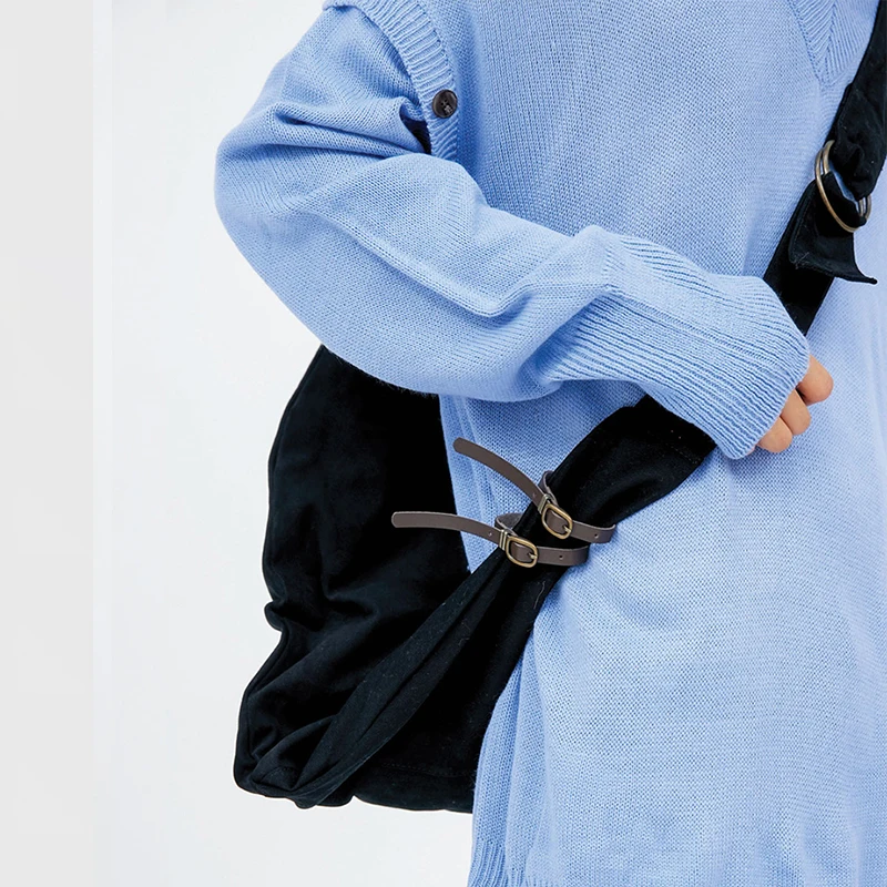 Large Handmade Seamless Patchwork Women Shoulder Bag Vintage Bohemian Women's Handbags Hippy Hippie Hobos Bags Black White |