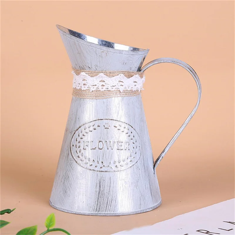 Модная железная ваза для цветов дома офивечерние НКИ фестиваля украшение в стиле