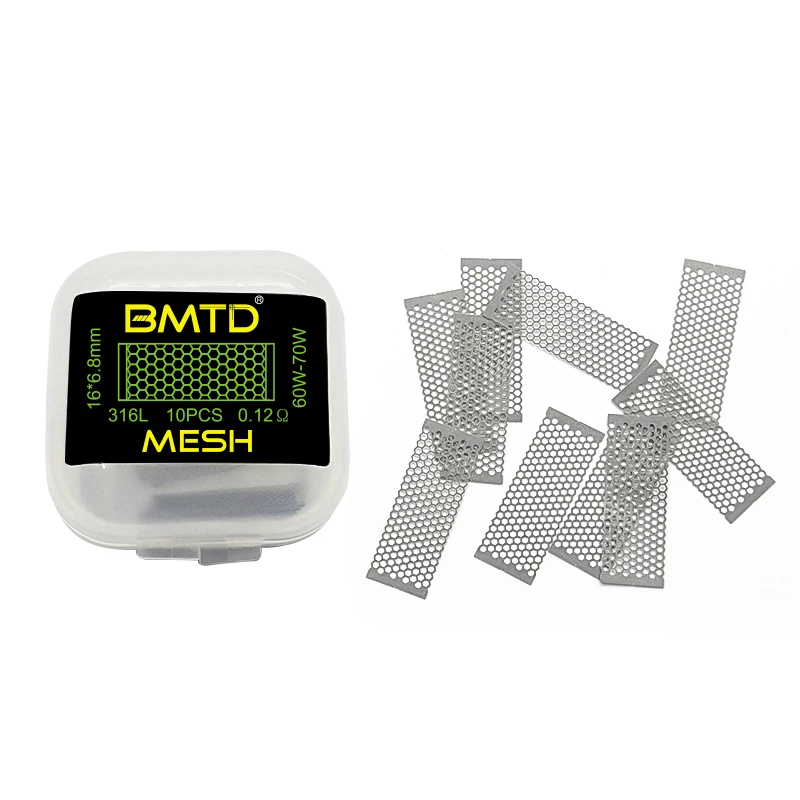 BMTD 10 шт./лот Meshwork встроенные катушки S316 0 12 Ом сетчатый стиль катушка провод для Vandy
