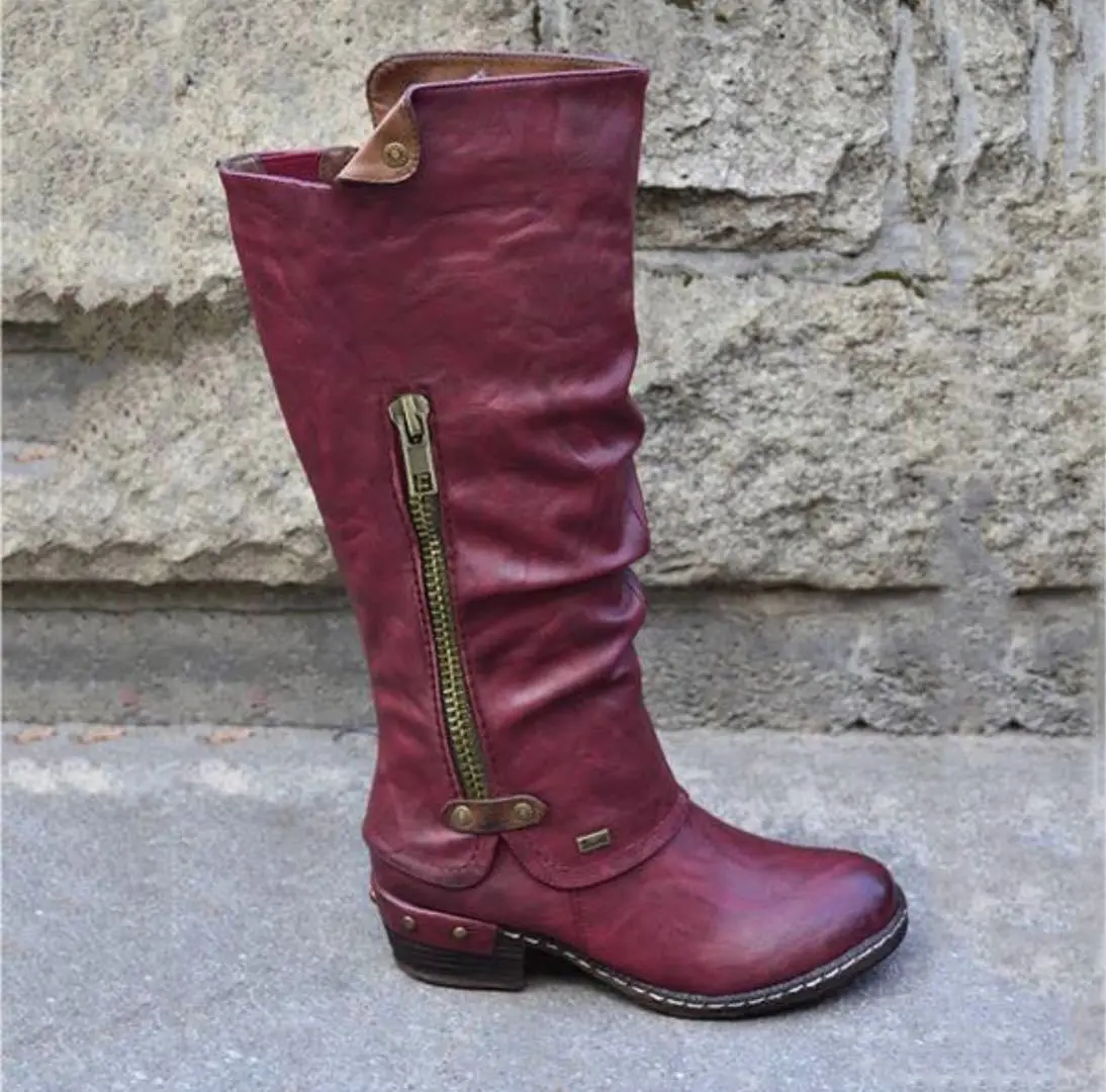 

Low heel big size boots in 2021 boots women's