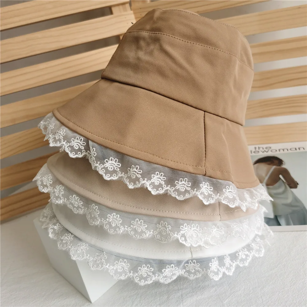 

Летняя элегантная повседневная дорожная Солнцезащитная шляпа с большими полями, Женская кружевная шляпа с закрывающим лицо покрытием, под...