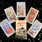 Романтические карты Таро от Lo Scarabeo Esoteric Fortune Telling Loscarabeo, пять языков, 78 карточных палуб, карточная игра