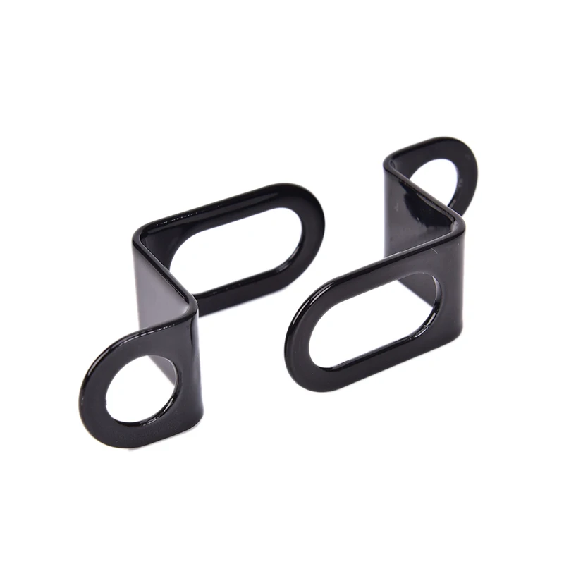 1 Pair Universal Bicycle Motorcycle Relocation Rear Turn Signal Light Holder Metal Bracket Indicator Stand Black | Спорт и