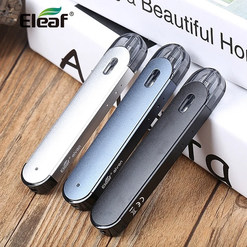 Электронные сигареты 100% оригинал Eleaf Elven Pod Комплект с батареей 360 мАч 1 6 мл