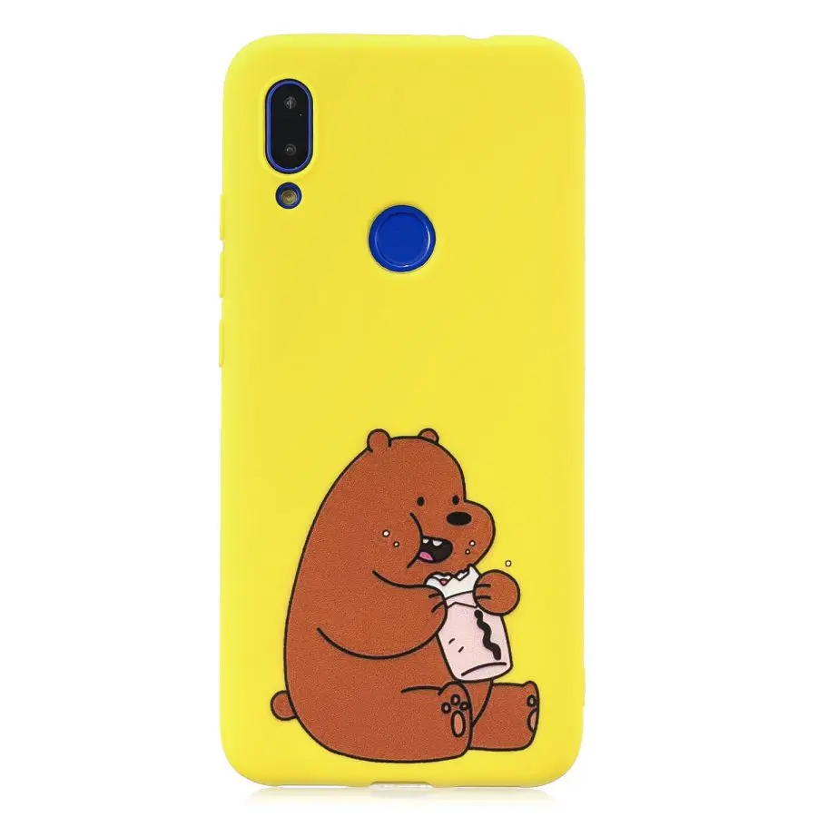 B8 Huawei Y5 Y6 Y7 силиконовый чехол с мультяшным рисунком для huawei Y6 Prime Coque Honor 8S чехол милый Стенд мягкие чехлы для телефонов - Цвет: B8