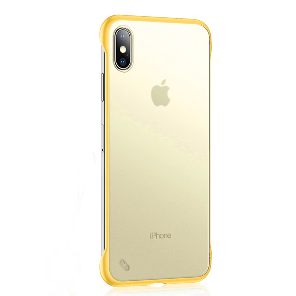 Gold Without Ring Чехол LOVECOM без рамки с кольцом для iPhone 11 Pro Max XR XS Max 7 8 Plus X металлическая подвесная веревка матовая жесткая задняя крышка для ПК телефона - Цвет: Gold Without Ring