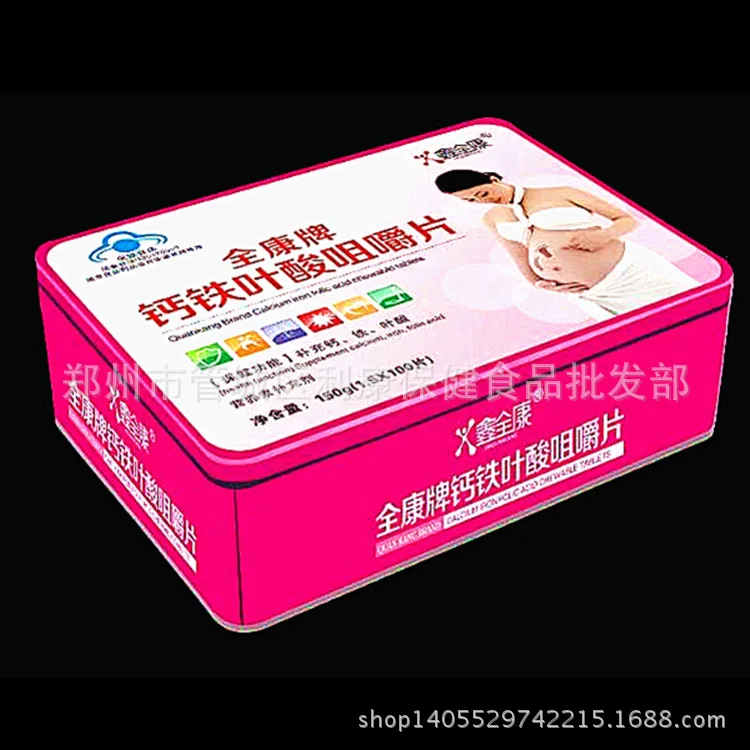 Один продукт дропшиппинг Кальций Таблетки бренд Quankang кальций магния и цинка