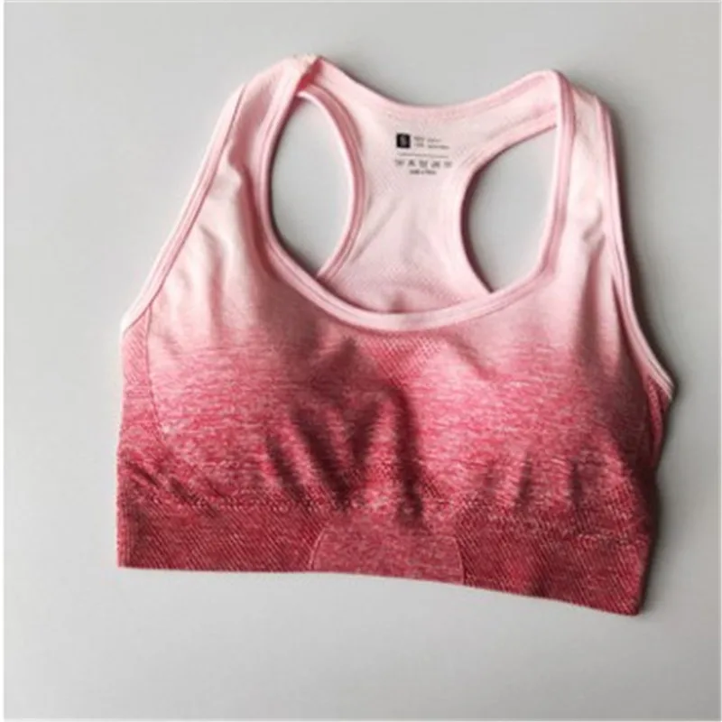 Для женщин бюстгальтер спортивная одежда пуш-ап спортивный Топ Мягкий