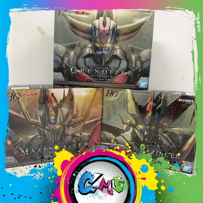 CMT в наличии оригинальная пластиковая модель BANDAI комплекте HG 1/144 Mazinger Z Infinity Ver Great
