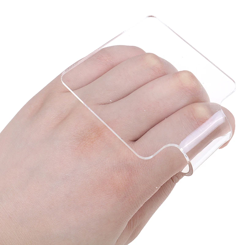 

1 шт./лот DIY смешивающий пигмент макияжная палитра акриловый прозрачный дизайн ногтей маникюрный лак смешивание краски цветной инструмент