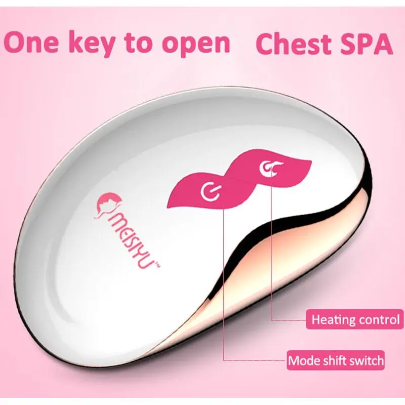 

Electric Breast Massager Chest Enlargement Vibrating Wireless Smart Machine Stimulator Vibration Bigger Chest Enlargement Therap