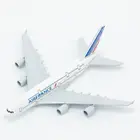 Модель самолета A380 Air France, литая модель самолета 6 дюймов, металлический самолет, домашний офисный декор, миниатюрные мото игрушки для детей