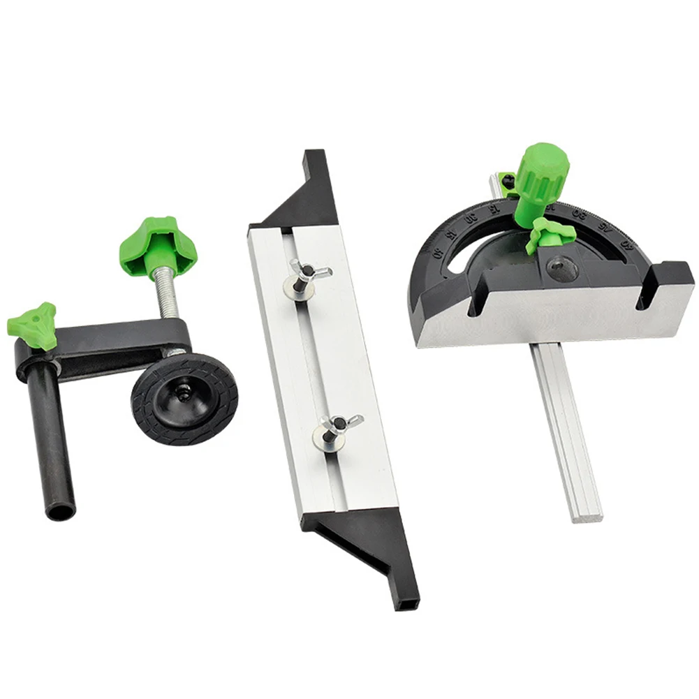 Столярная Деревообработка стола пилы клещи Калибр аксессуары Алюминиевый угол