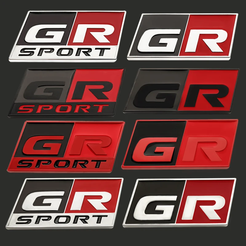 Новинка Стайлинг автомобиля 3D Гонки разработка GR Спорт наклейка эмблема для Toyota
