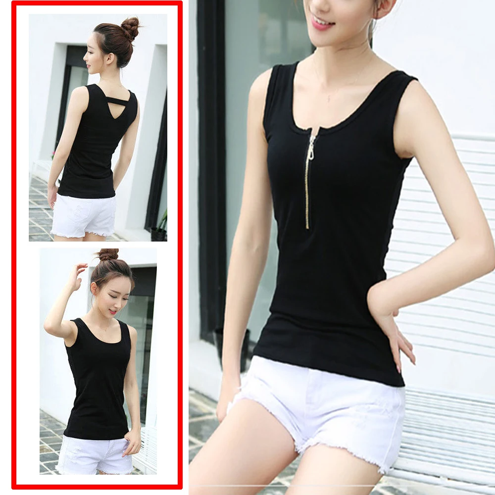 Женские летние топы на молнии с вырезом облегающие повседневные футболки