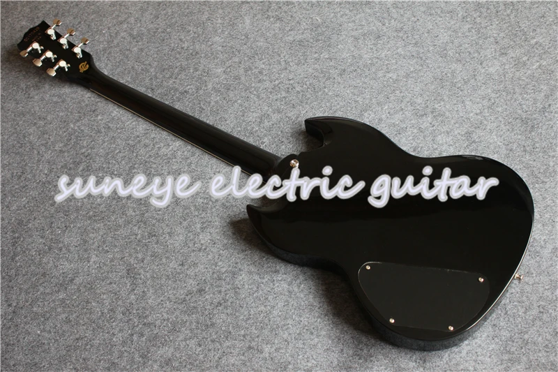 

Suneye Black Glossy Finish Electric Guitars Solid Guitar Body & Neck Guitarra Electrica With Chrome Hardware