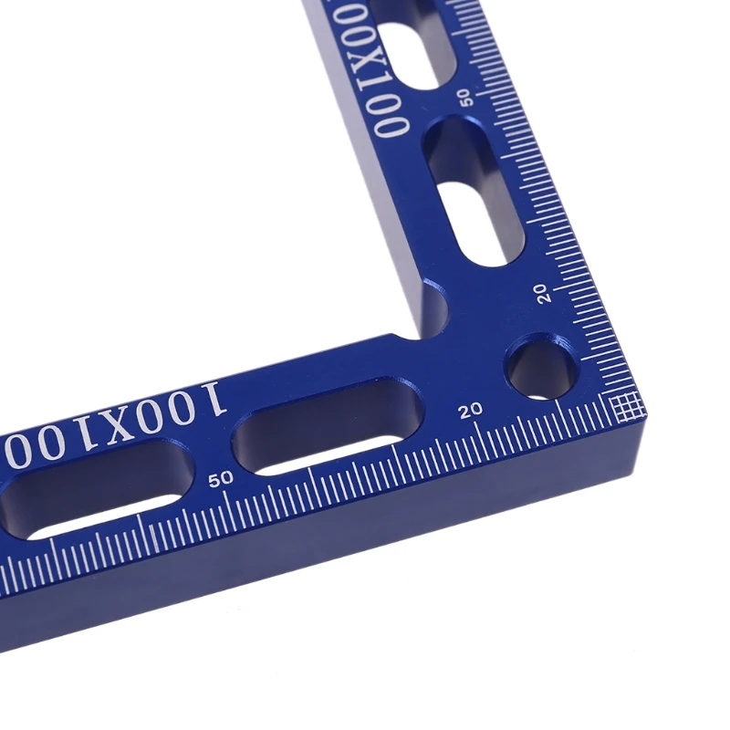 

100x110mm 90 Degree L-Shaped Splicing Board Positioning Plate Fixing Clip Carpenter Square Ruler Woodworking Tools 19QB