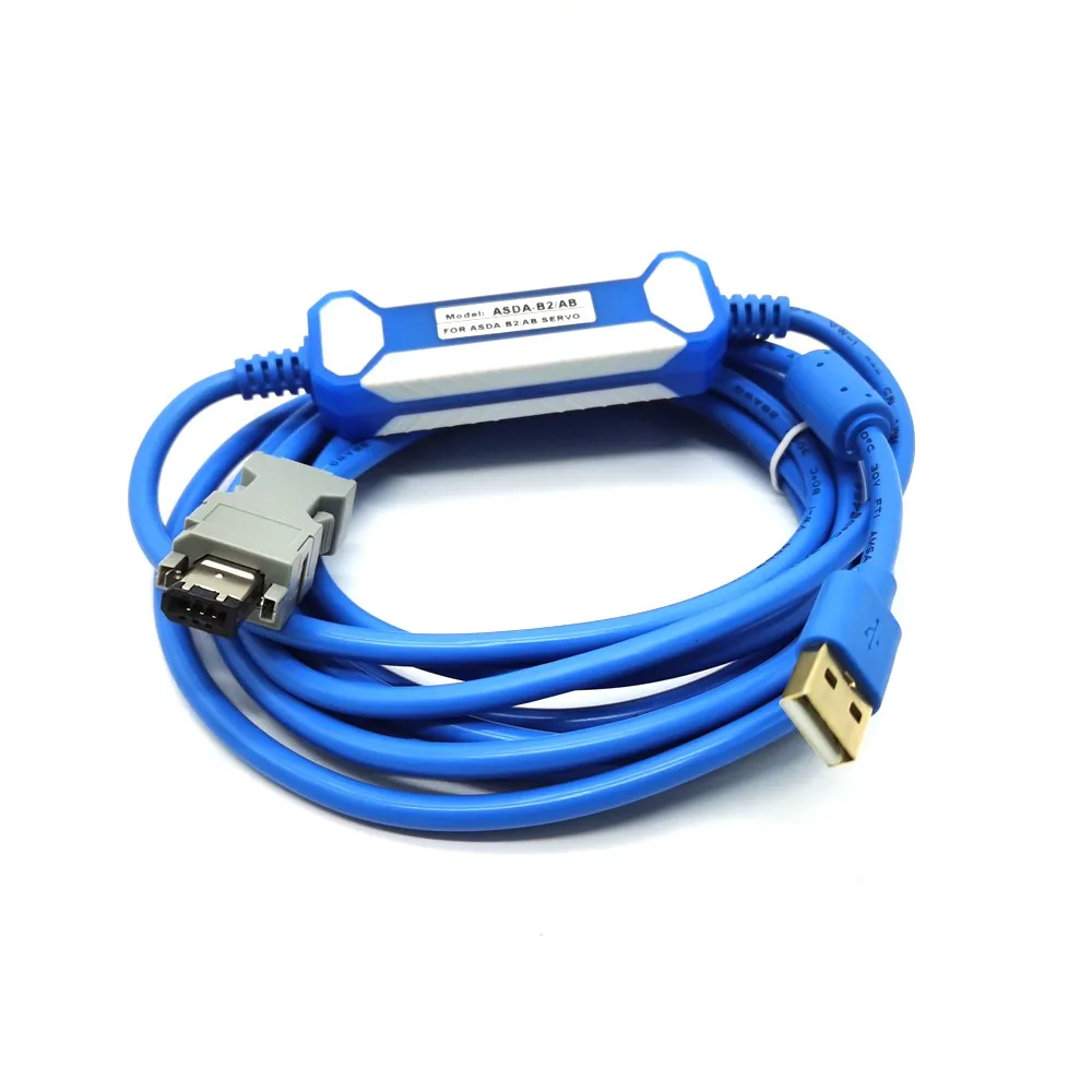 Кабель программирования ASD CNUS0A08 USB для Delta ASDA B2 AB Servo Driver компьютер|Контроллер с