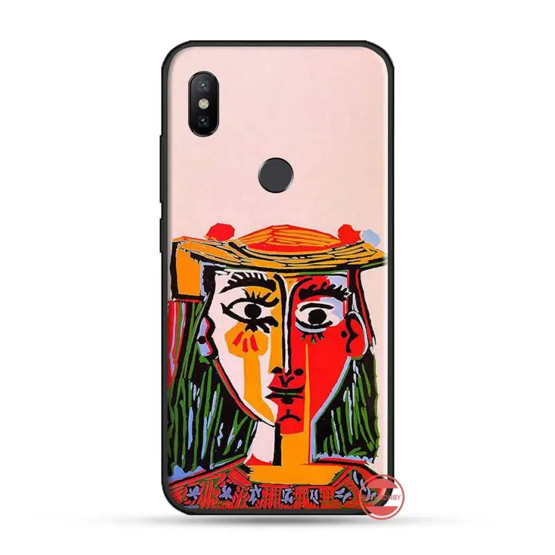 Чехол для телефона с абстрактным изображением Пабло Пикассо бампер Xiaomi Redmi 4x5 plus 6A