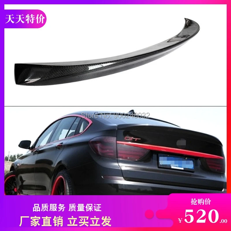 

For BMW F10 F18 525 530 535 Spoilers AOTU Wings Car styling Carbon Spoiler Wing Trunk Lip Boot Cover Car Styling