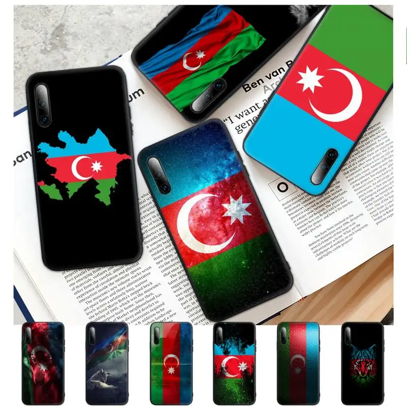 Чехол для телефона с флагом Азербайджана Samsung J5 J7 2016 J6 J4 Note 10 Plus Lite 9 8 20 Ультра