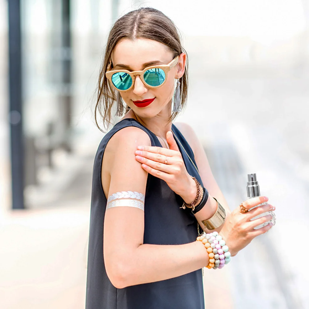 

5Pcs Empty Perfume Bottles Exquisite Essential Oil Container Cosmetic Atomizer