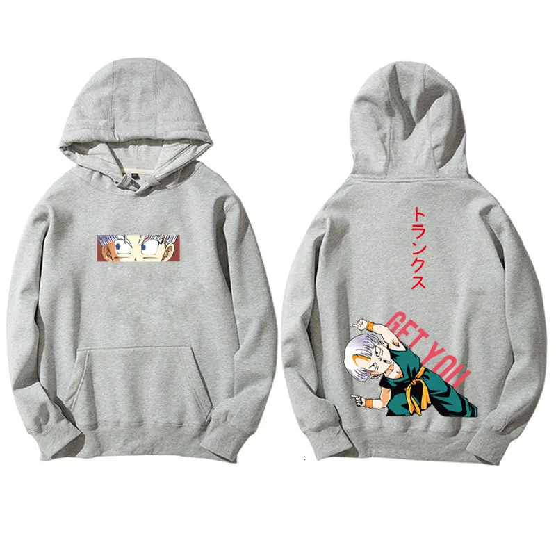Harajuku Японская манга Sudadera Dragon Ball толстовки для мужчин и женщин любителей хип хоп Goten мужские шорты плюс бархат свободные пара толстовки