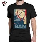 100% хлопок Для мужчин футболки в Стиле персонажа Дианы из игры The Seven Deadly грехов футболка Ban Забавный круглый Детский рюкзачок шеи топ-футболка; Футболка с принтом