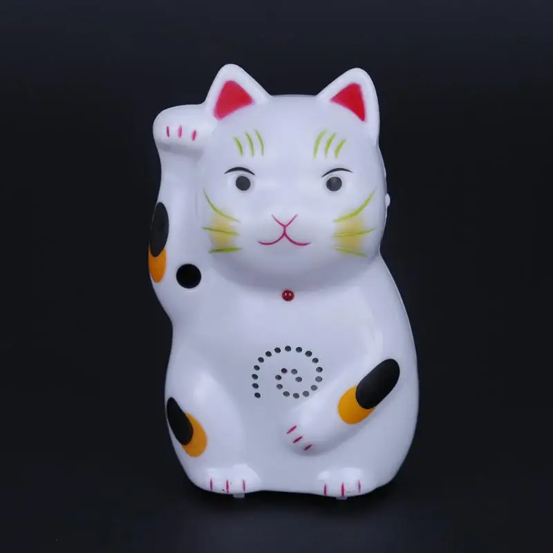 Plastic Electronic Cute Cat Door Bell Wireless Door Sensor Detector Doorbell Welcome Sound Alarm Battery Power