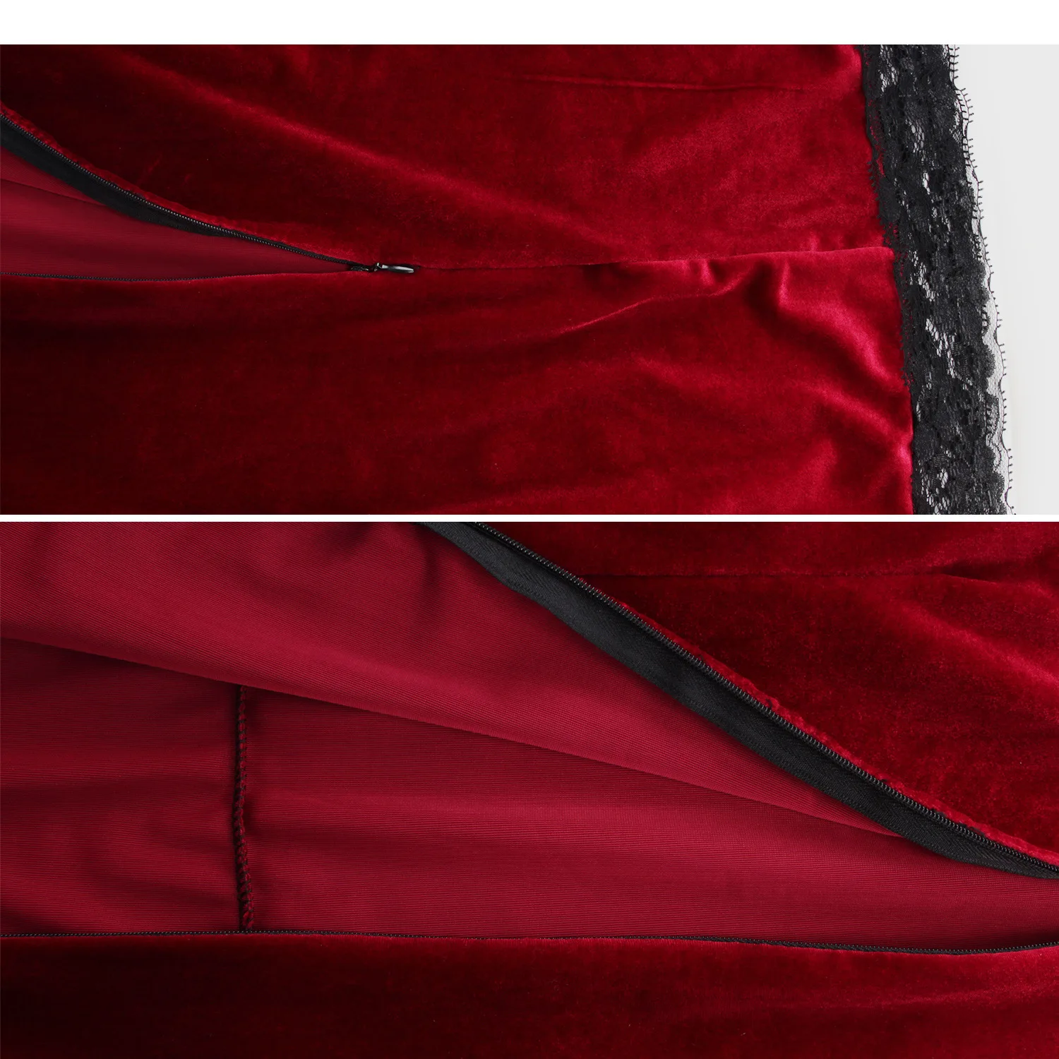 

2019 Summer Women Red Sexy Lace Stitching Gold Velvet V-neck Short Sheath Dress Female Slim Fit Sling Spaghetti Strap Dresses