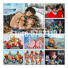 Fat Lady 5d Diy Алмазная вышивка крестиком Алмазная вышивка мультяшная мозаика полностью Стразы в подарок настенные наклейки для рукоделия