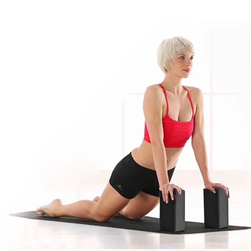 EVA Gym Blocks пена кирпич тренировки упражнения фитнес набор инструмент йога валик