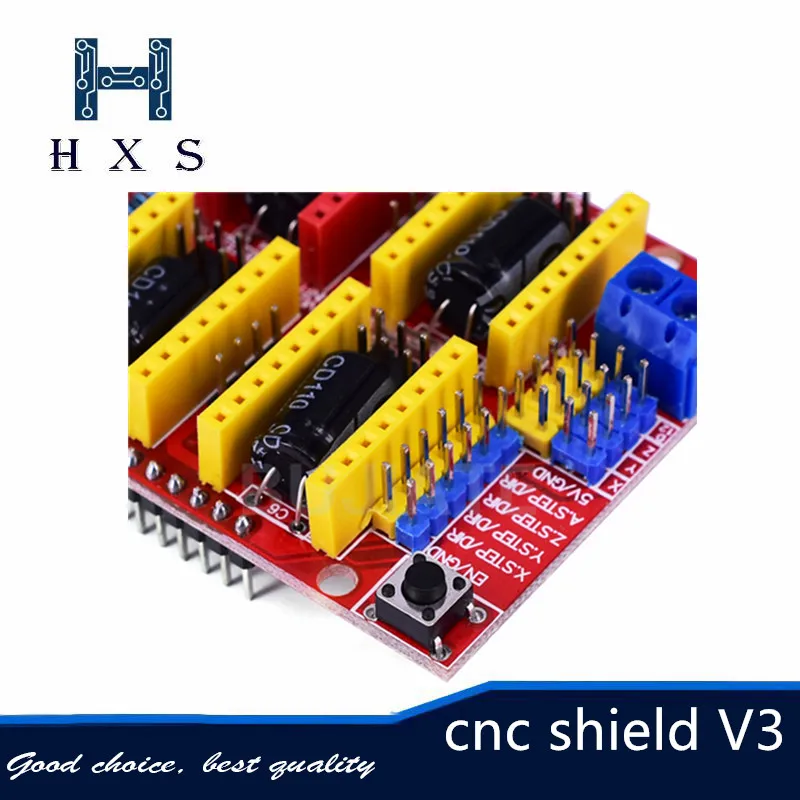Cnc щит v3 гравировальный станок/3D принтер/A4988 контроллер Плата расширения B74 Новый |