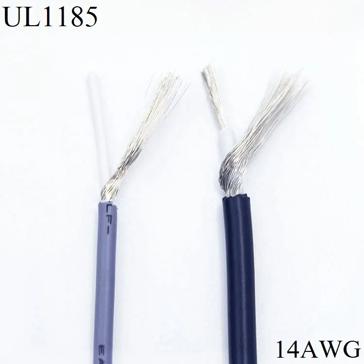 Shielded Wire Signal Cable 14AWG Channel Audio 1 Single Core Electronic Headphone Copper Anti-interference Shielding UL1185 |