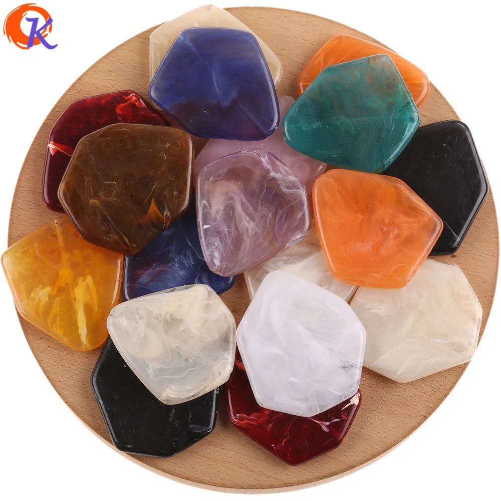 Cordial дизайн 75 шт Акриловые бусины/серьги ювелирные аксессуары/неправильной