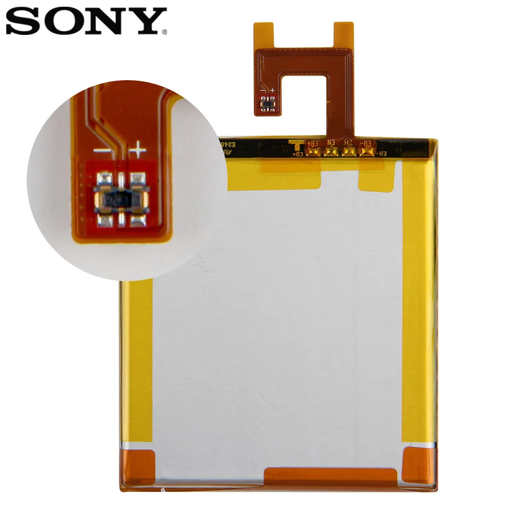 Оригинальная запасная батарея Sony для SONY Xperia Z L36h L36i c6602 SO 02E C6603 S39H LIS1502ERPC LIS1551ERPC