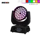 Светодиодный прожектор с сенсорным экраном 36x18W RGBWA UV 6 в 1, зум, движущаяся голова, идеально подходит для диджея, дискотеки вечерние НКИ и ночного клуба