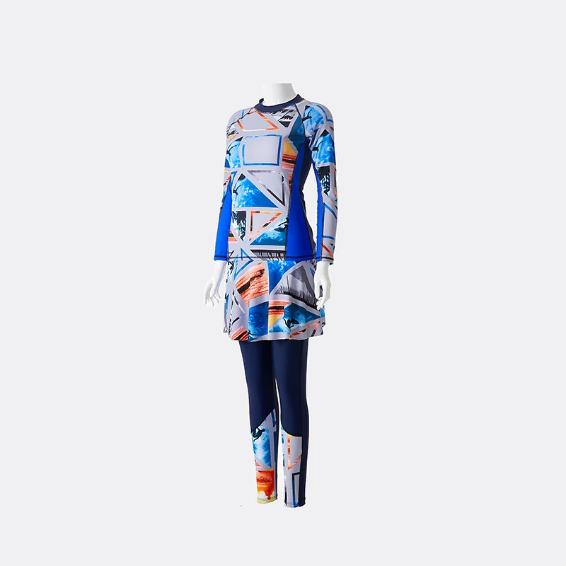 

Sexy Rash Guards Women Swimsuit Female Long Sleeve Swimwear Diving Suit Longt Pant maillot de bia Bodysuit Surf Rash Guard