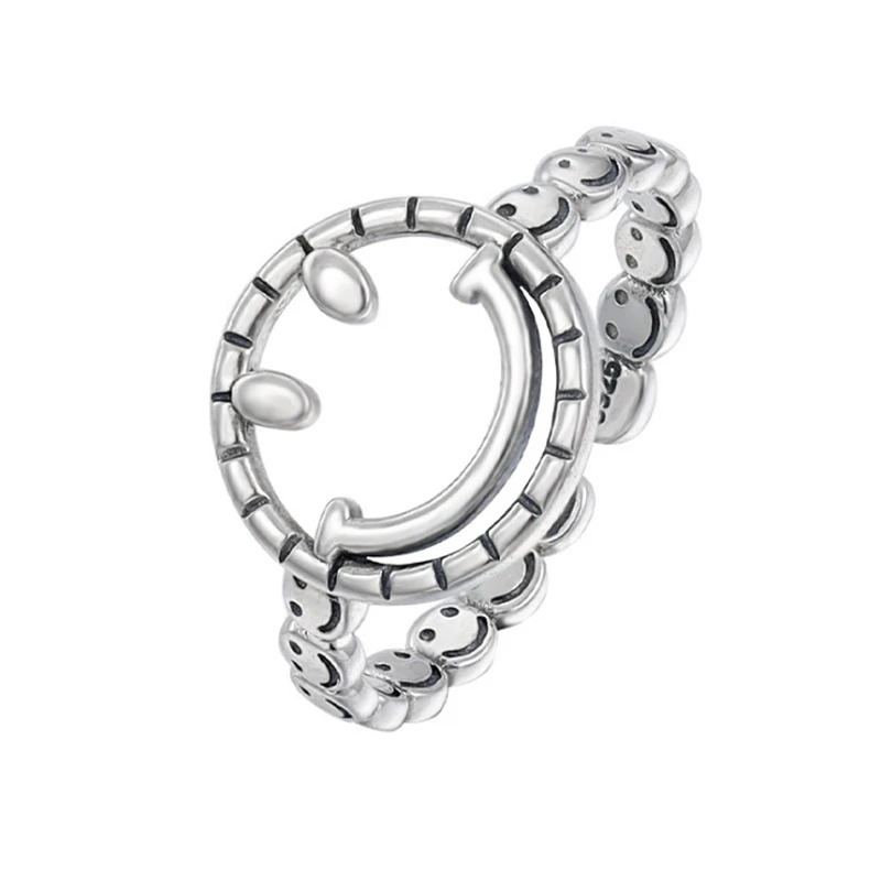 Хит новинка хит 2020 винтажный стиль проложить смайлик счастливое регулируемое