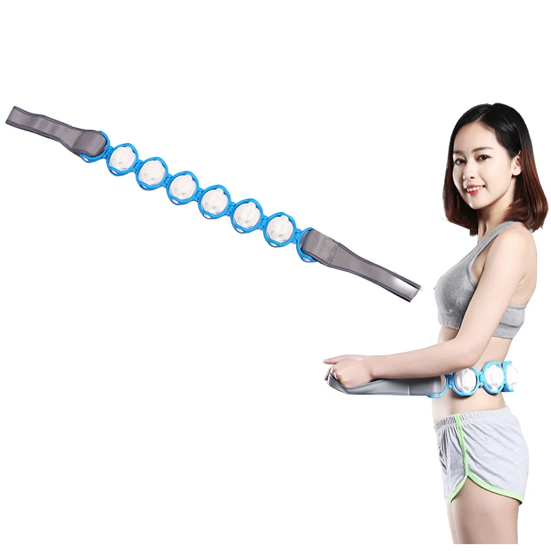 Массажер для спины и шеи роликовый массажер плеч Ног Живота ручной тонкой талии