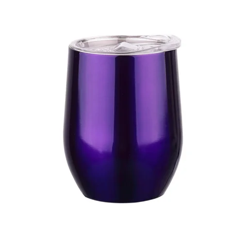 Оптовая продажа 12oz 10/20/25/50/100 шт винный стакан вина Стекло яйцо чашки с двойными