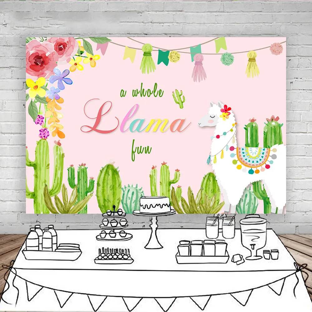 Кактус Мексиканская Baby Shower фон с изображением Кита для маленьких вечерние