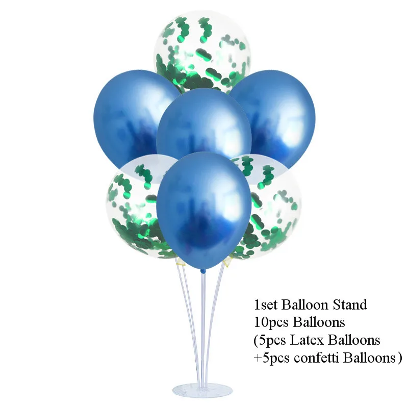 stand ballon set 9 2 комплекта свадебные шары для украшения подставка держатель воздушных шаров Колонка для взрослых детей воздушные шары для дня рождения вечеринки Декор для дома/сада Babyshower - Цвет: stand ballon set 9