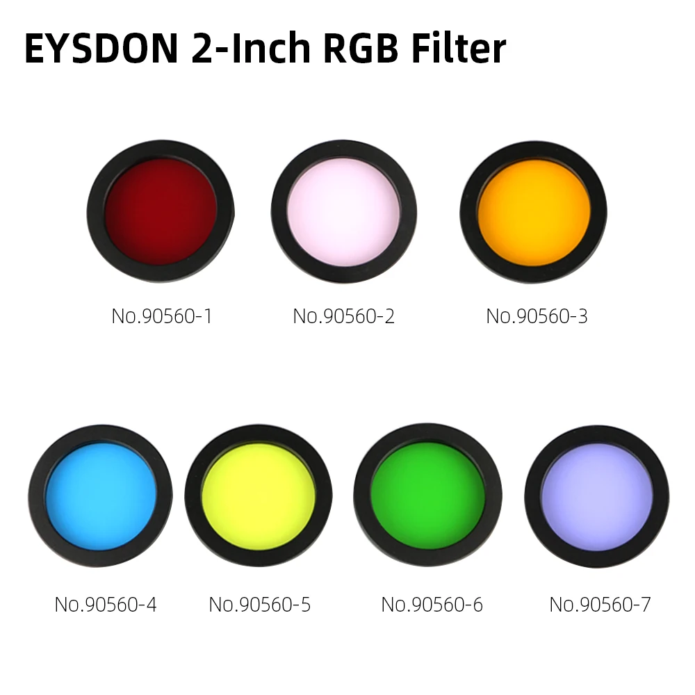 EYSDON 2-дюймовый телескоп rgb-фильтр M48 * 0 75 нити Astro оптика фильтры для