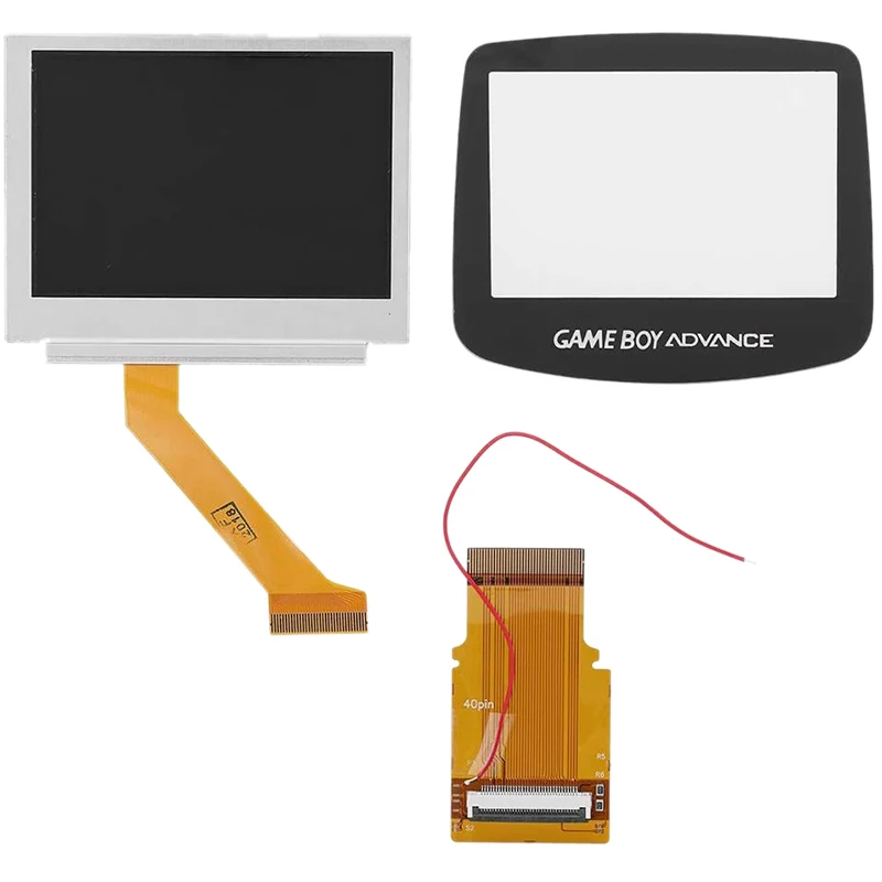 Набор для ЖК-подсветки 40 Pin GBA SP AGS-101 с подсветкой Sn дисплеем пресс-Обложка