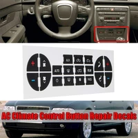 car radio dashboard button repair decorative sticker ac button sticker interior decor car decals for gm chevrolet accessories