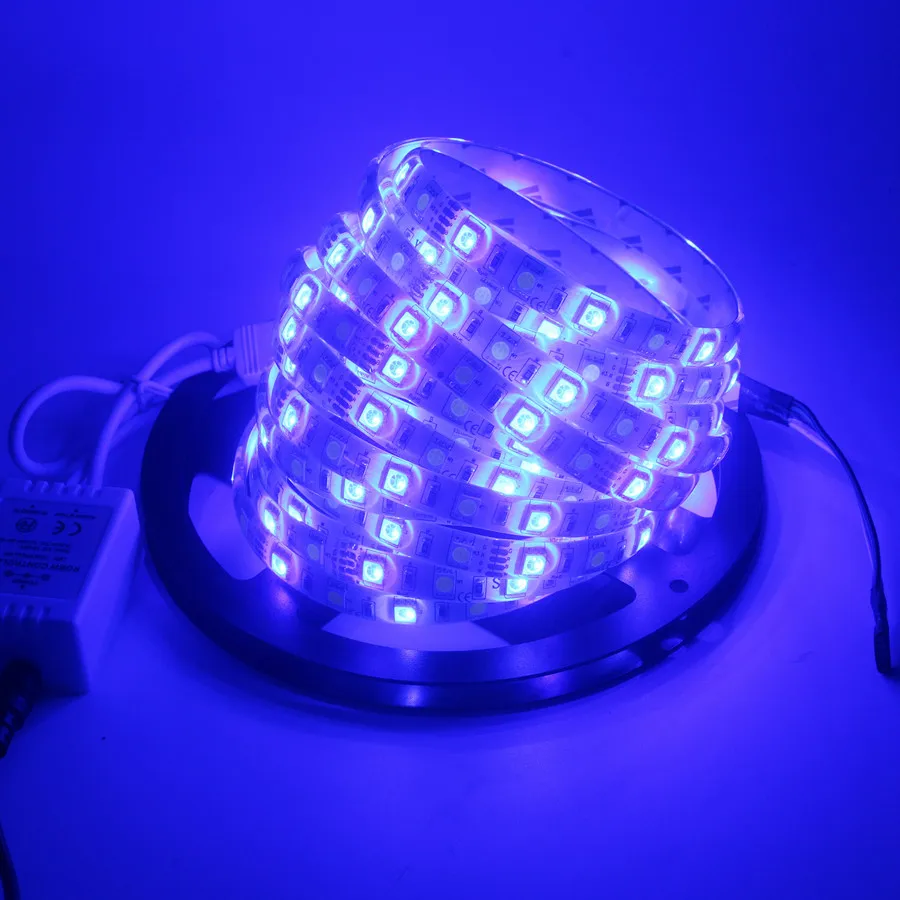 Светодиодные ленты светильник 5050 RGBW/RGBWW DC12V 60 Светодиодный/m IP20 IP65 RGB теплый белый гибкий светодиодный светильник 5 м/лот лучше, чем Smd3528 5630 5730