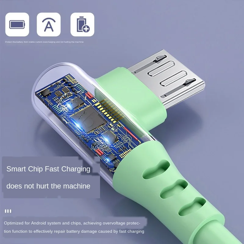 Marjay 5A жидкий 90 градусов Micro USB кабель Быстрая зарядка зарядное устройство для Samsung